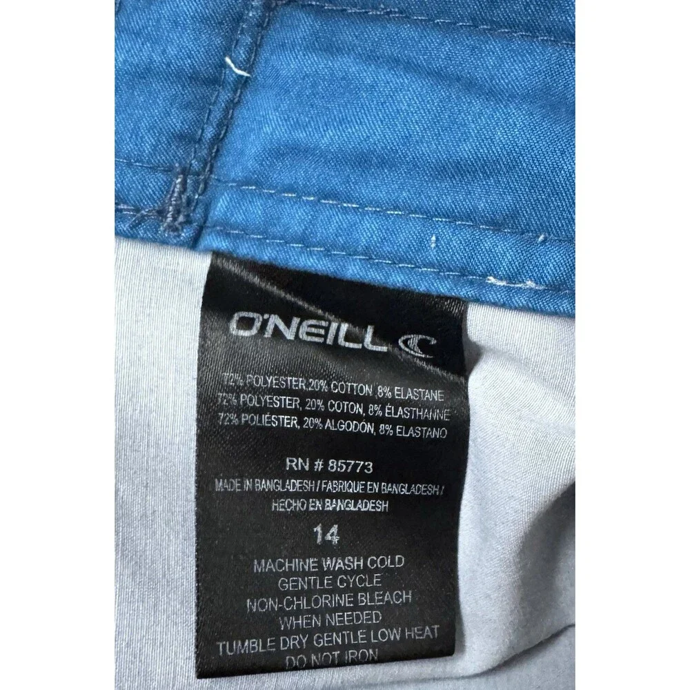O'Neill Boys 14 Sand Capitol Pocket Boardshorts, Blue